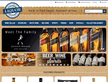 Tablet Screenshot of liquorspecials.com.au